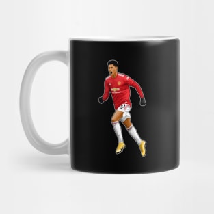 Marcus Rashford #10 Score Mug